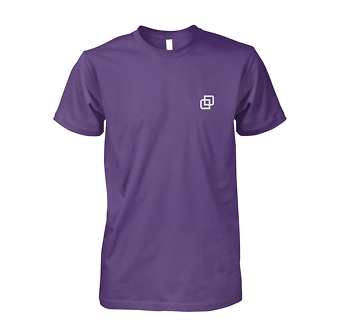 Camiseta Dev em Dobro - Roxa